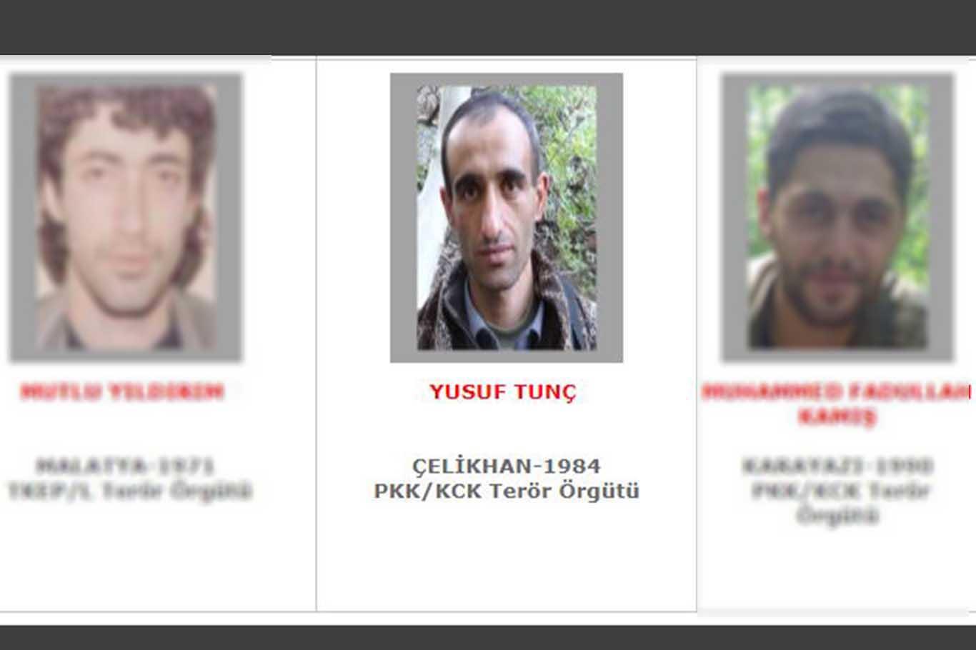 Gri listedeki PKK’li öldürüldü